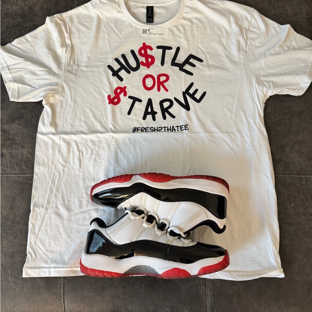 Jordan White and Black Athletic Shoes